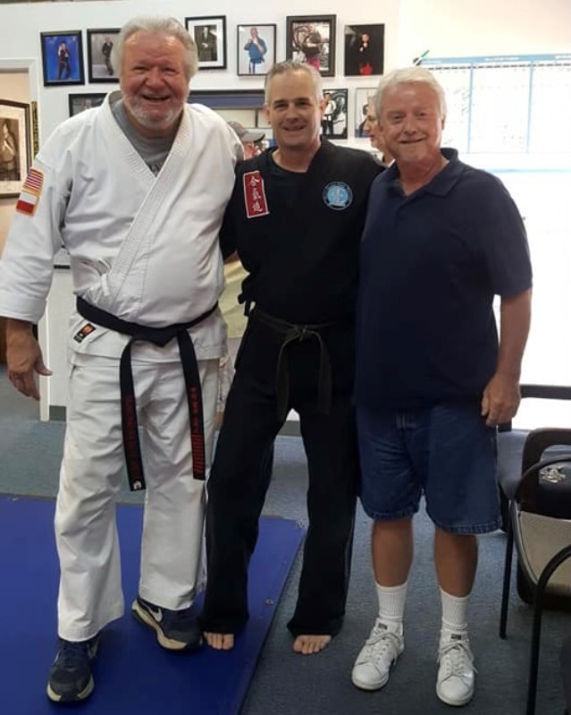 Grand Master Billy Smith with Pheyland Barthen